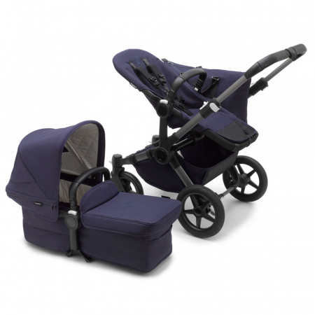 Carucior Bugaboo Donkey 5 Mono Classic Graphite/Dark Navy [2]
