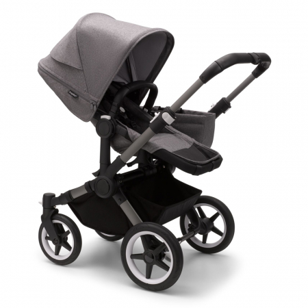 Carucior Bugaboo Donkey 5 Mono Graphite/Grey Melange