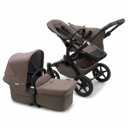 Carucior Bugaboo Donkey 5 Mono Mineral Black/Taupe-Resigilat [2]