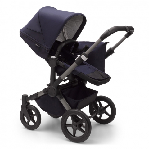 Carucior Bugaboo Donkey 5 Twin Classic Graphite/Dark Navy [2]