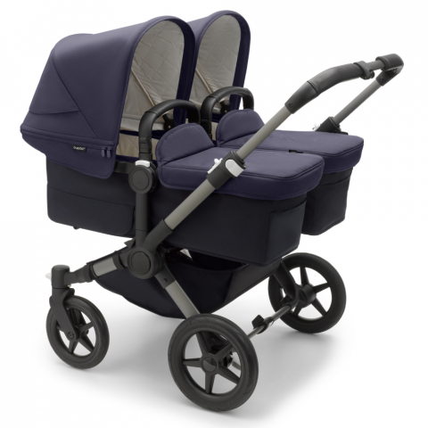 Carucior Bugaboo Donkey 5 Twin Classic Graphite/Dark Navy [1]