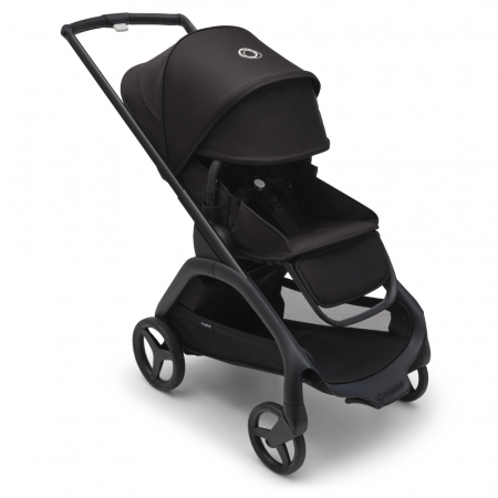 Carucioare copii - Carucior Bugaboo Dragonfly Black/Midnight Black