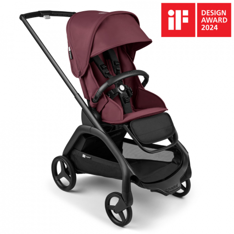 Carucior Bugaboo Dragonfly Black/Dark Cherry [1]