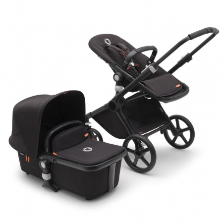 Carucior Bugaboo Fox Cub Black/Midnight Black 2 in 1 [1]