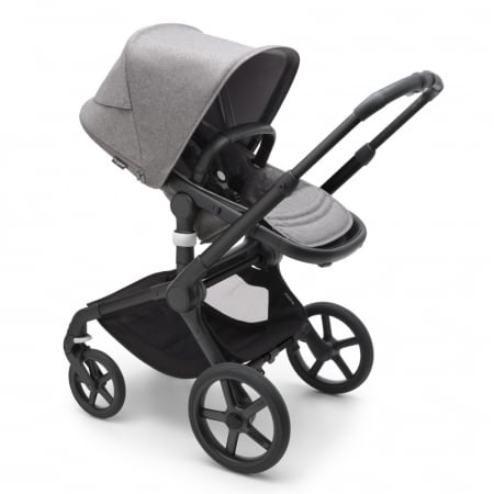 Carucior Bugaboo Fox 5 Black/Grey Melange 2 in 1 [2]