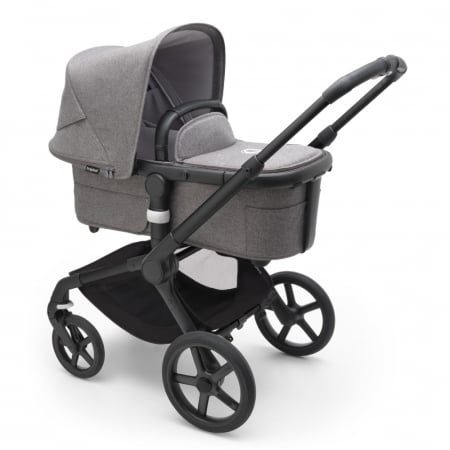 Carucior Bugaboo Fox 5 Black/Grey Melange 2 in 1 [1]