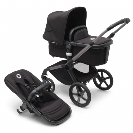 Resigilate - Carucior Bugaboo Fox 5 Graphite/Midnight Black 2 in 1-Resigilat