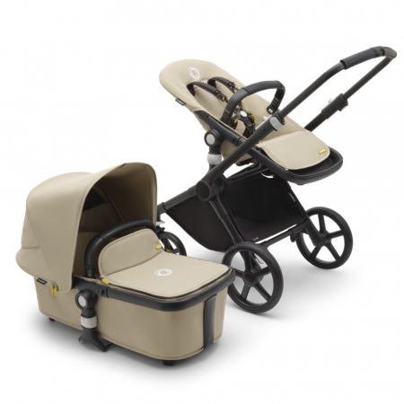 Carucior Bugaboo Fox Cub Black/Desert Beige 2 in 1 [1]