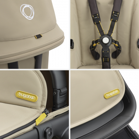 Carucior Bugaboo Fox Cub Black/Desert Beige 2 in 1 [5]