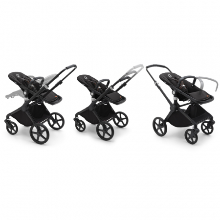 Carucior Bugaboo Fox Cub Black/Stormy Blue 2 in 1 [5]