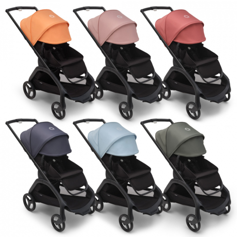 Carucior Bugaboo personalizat Dragonfly Black/Midnight Black [1]