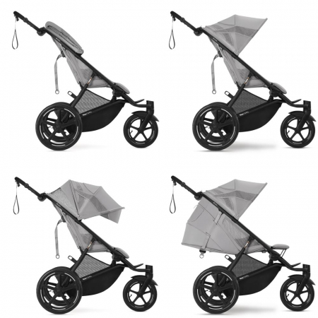Carucior Cybex Avi Spin Black/Fog Grey [4]