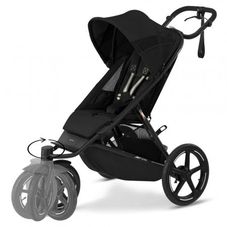 Carucior Cybex Avi Spin Black/Moon Black [1]