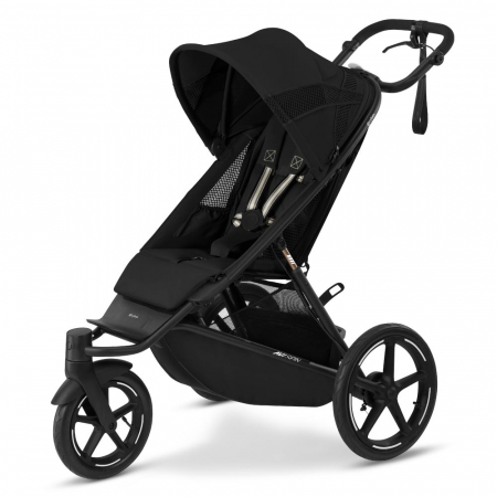 Carucioare copii - Carucior Cybex Avi Spin Black/Moon Black