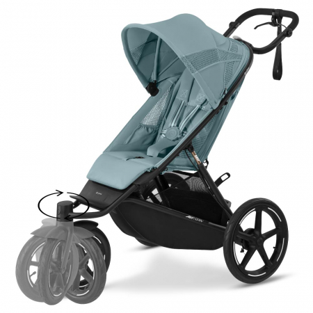 Carucior Cybex Avi Spin Black/Stormy Blue [1]