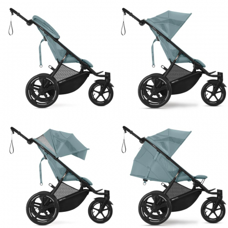 Carucior Cybex Avi Spin Black/Stormy Blue [4]