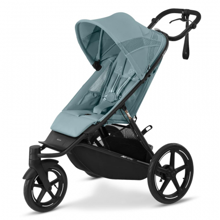 Carucioare copii - Carucior Cybex Avi Spin Black/Stormy Blue