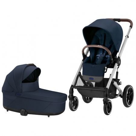 Carucior Cybex Balios S Lux 2 in 1 Silver/Ocean Blue 2023 [0]