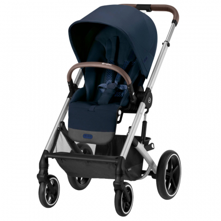 Carucior Cybex Balios S Lux 2 in 1 Silver/Ocean Blue 2023 [1]