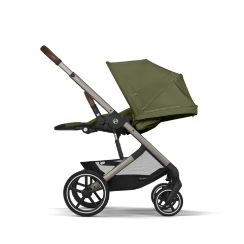 Carucior Cybex Balios S Lux 2 in 1 Taupe/Moss Green [5]