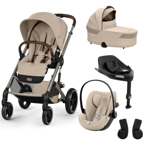 Carucioare Cybex Balios S Lux - Carucior Cybex Balios S Lux 4 in 1 Almond Beige 2026
