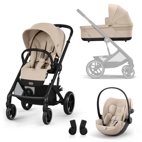 Carucior Cybex Balios S Lux 3 in 1 Black Friday Edition – Almond Beige