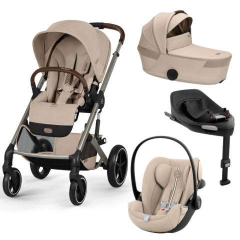 Carucioare Cybex Balios S Lux - Carucior Cybex Balios S Lux 4 in 1 Taupe/Almond Beige 2026