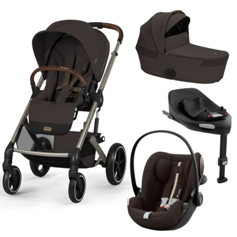 Carucioare Cybex Balios S Lux - Carucior Cybex Balios S Lux 4 in 1 Taupe/Chocolate Brown 2026