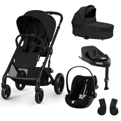 Carucioare Cybex Balios S Lux - Carucior Cybex Balios S Lux 4 in 1 Moon Black 2026