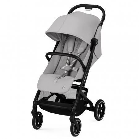 Carucioare copii - Carucior Cybex Beezy B Black/Fog Grey