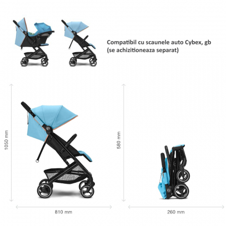 Carucior Cybex Beezy Nature Green [5]