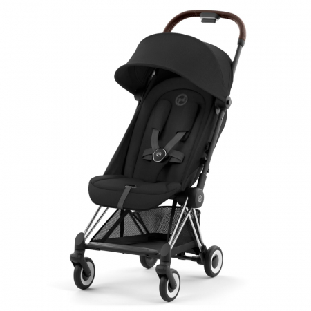Carucioare copii - Carucior Cybex Coya Chrome Dark Brown/Sepia Black