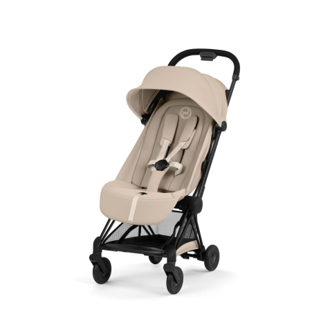 Carucioare copii - Carucior Cybex Coya Comfort Matt Black Cozy Beige