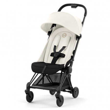 Carucioare copii - Carucior Cybex Coya Matt Black/Off White