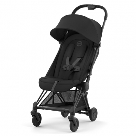Carucioare copii - Carucior Cybex Coya Matt Black/Sepia Black