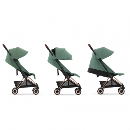Carucior Cybex Coya Rosegold/Leaf Green [3]