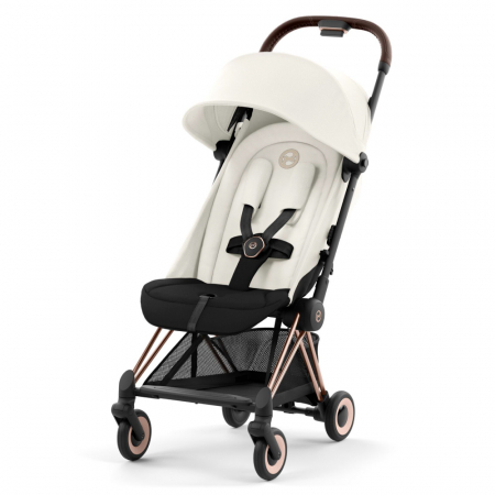 Carucioare copii - Carucior Cybex Coya Rosegold/Off White