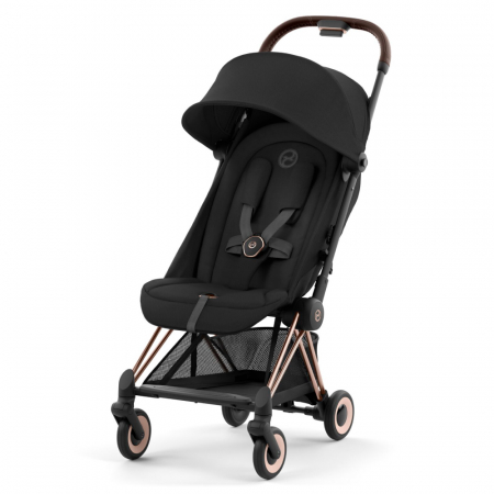 Carucioare copii - Carucior Cybex Coya Rosegold/Sepia Black