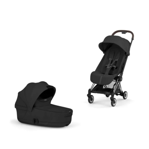 Carucioare si scaune auto - Carucior Cybex Coya Style/Chrome Sepia Black 2 in 1