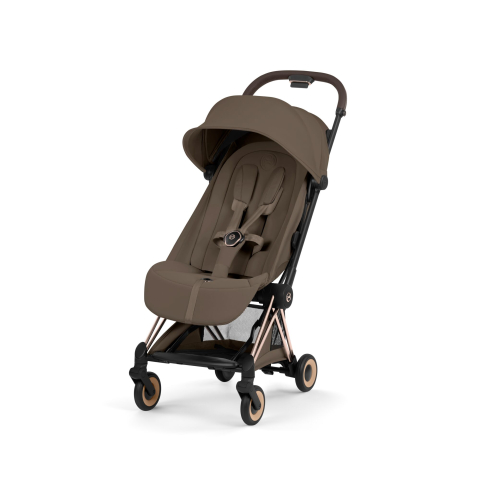 Carucioare copii - Carucior Cybex Coya Style Rosegold Coconut Brown