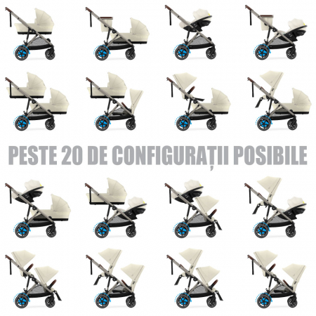 Carucior Cybex e-Gazelle S Seashell Beige [8]