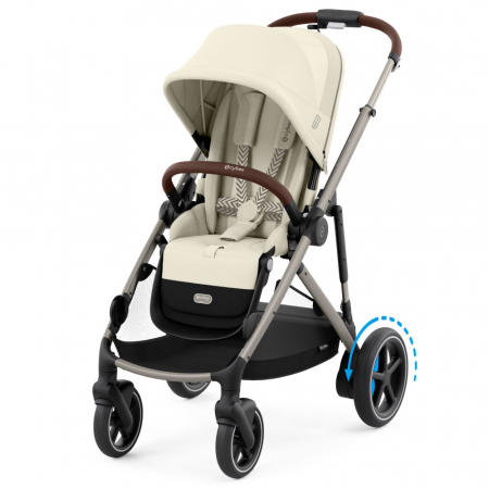 Carucior Cybex e-Gazelle S Seashell Beige [2]