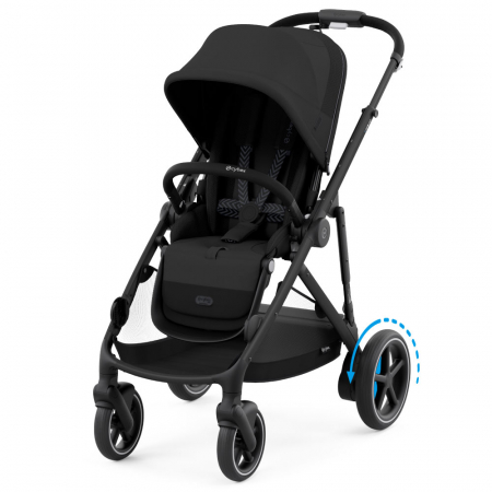 Carucior Cybex e-Gazelle S Moon Black [2]