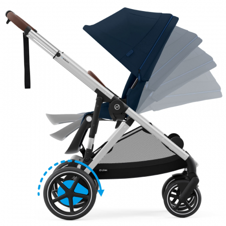 Carucior Cybex e-Gazelle S Ocean Blue [3]