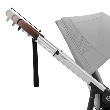 Carucior Cybex e-Gazelle S Stone Grey [6]
