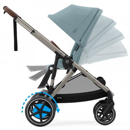 Carucior Cybex e-Gazelle S Stormy Blue [3]