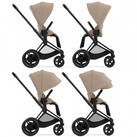 Carucior Cybex e-Priam 2 in 1 Cozy Beige [3]