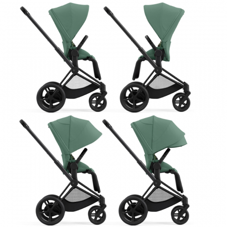 Carucior Cybex e-Priam 3 in 1 Leaf Green [3]