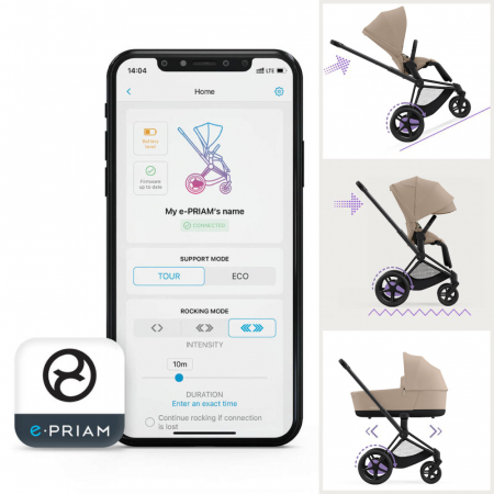 Carucior Cybex e-Priam Cozy Beige [9]