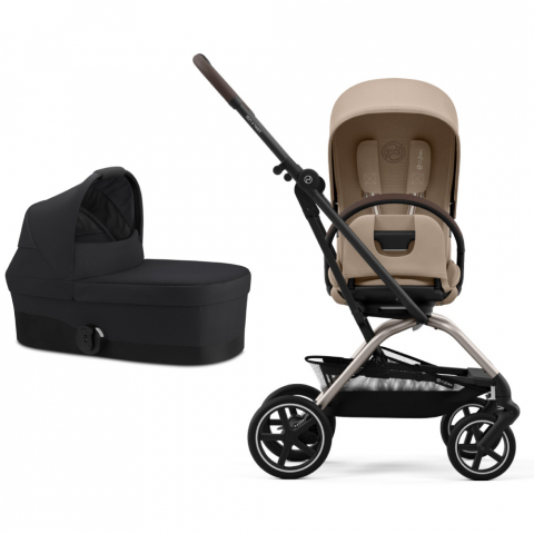 Carucioare copii - Carucior Cybex Eezy S Twist+2 Taupe/Almond Beige 2 in 1